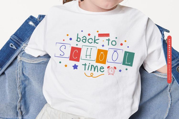 Back to School Time SVG Cut File
