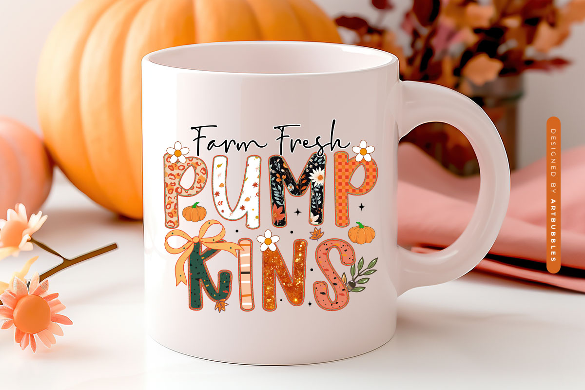 Farm Fresh Pumpkins - Preppy Fall Sublimtion Mug Mockup Image.jpg