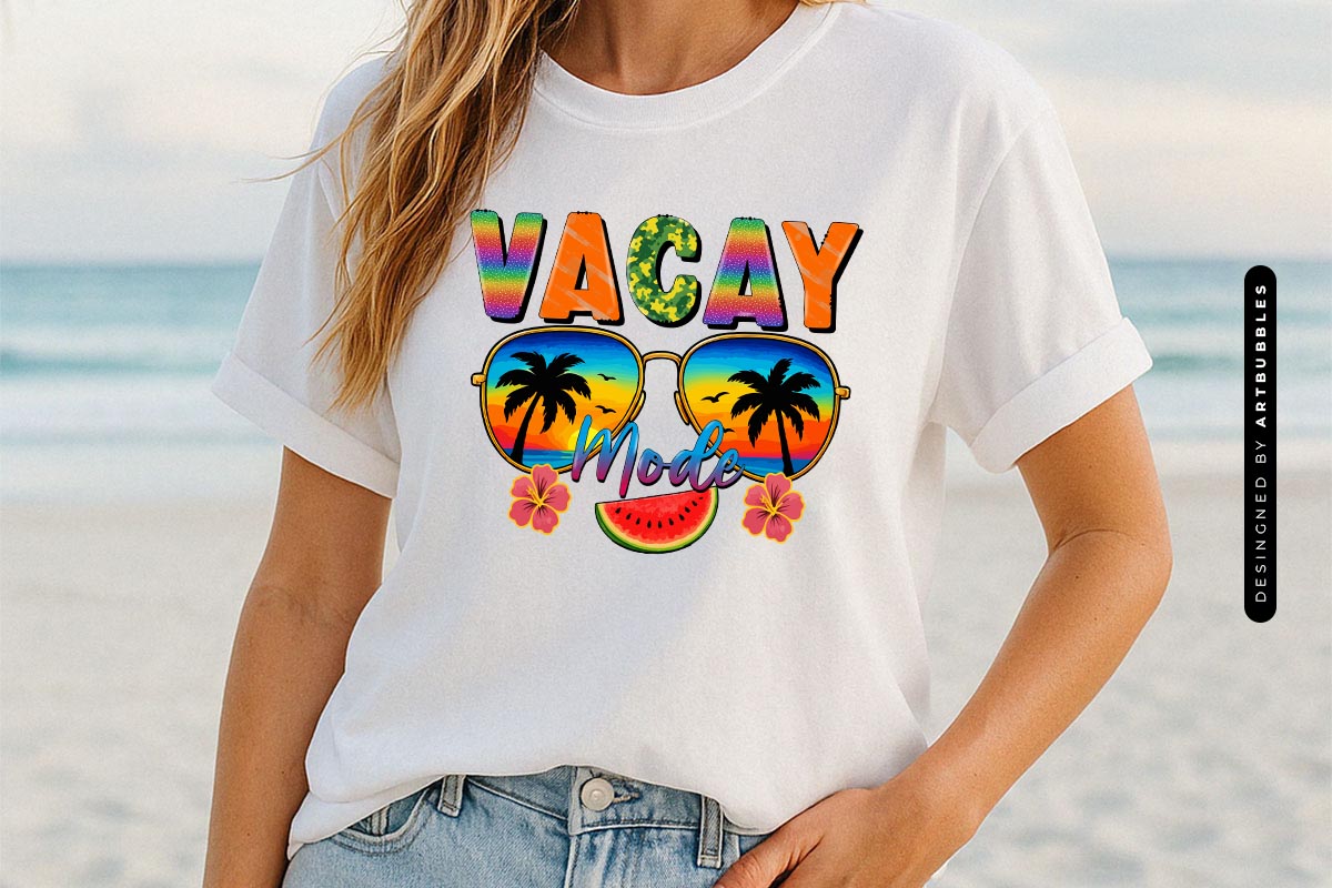 Vacay Mode - Summer Sublimation Print Shirt Mockup Image.jpg