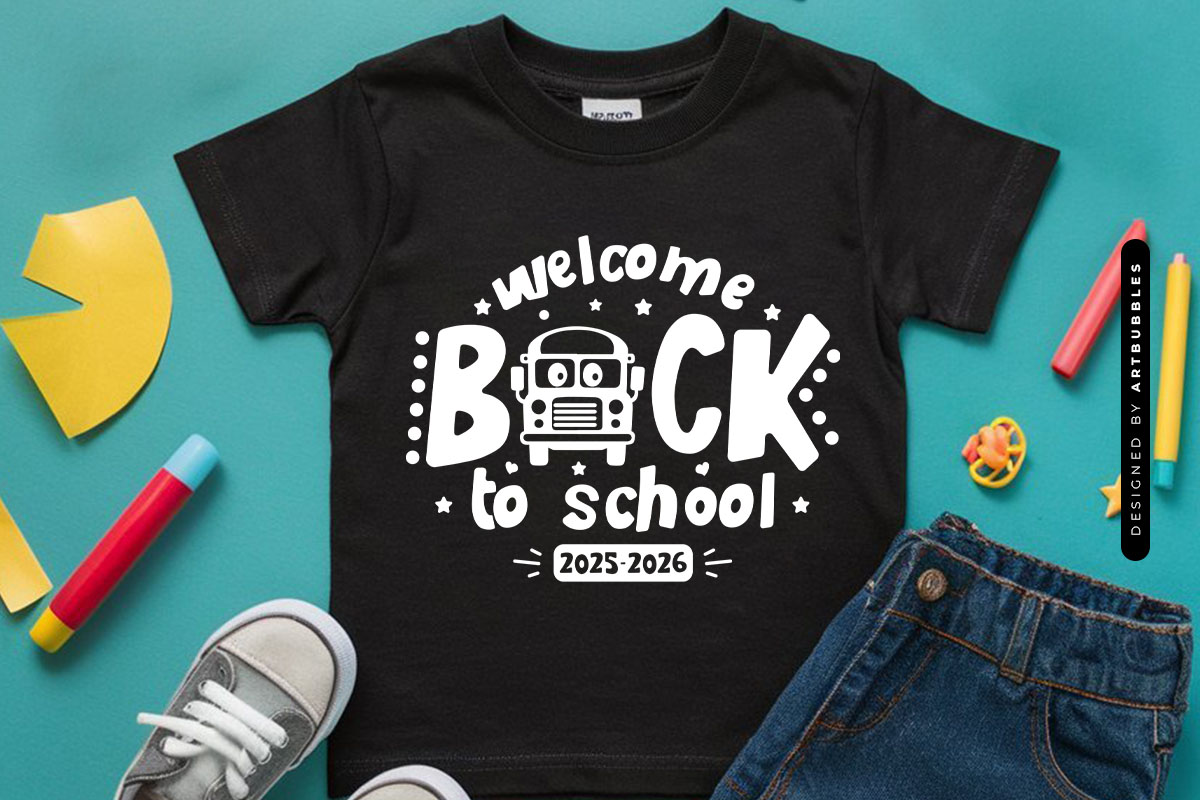 Welcome Back to School SVG Vector  Shirt Mockup Image.jpg
