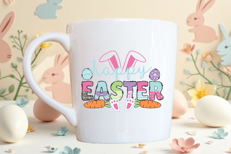 Happy Easter Sublimation Transfer Mug Mockup Image.jpg