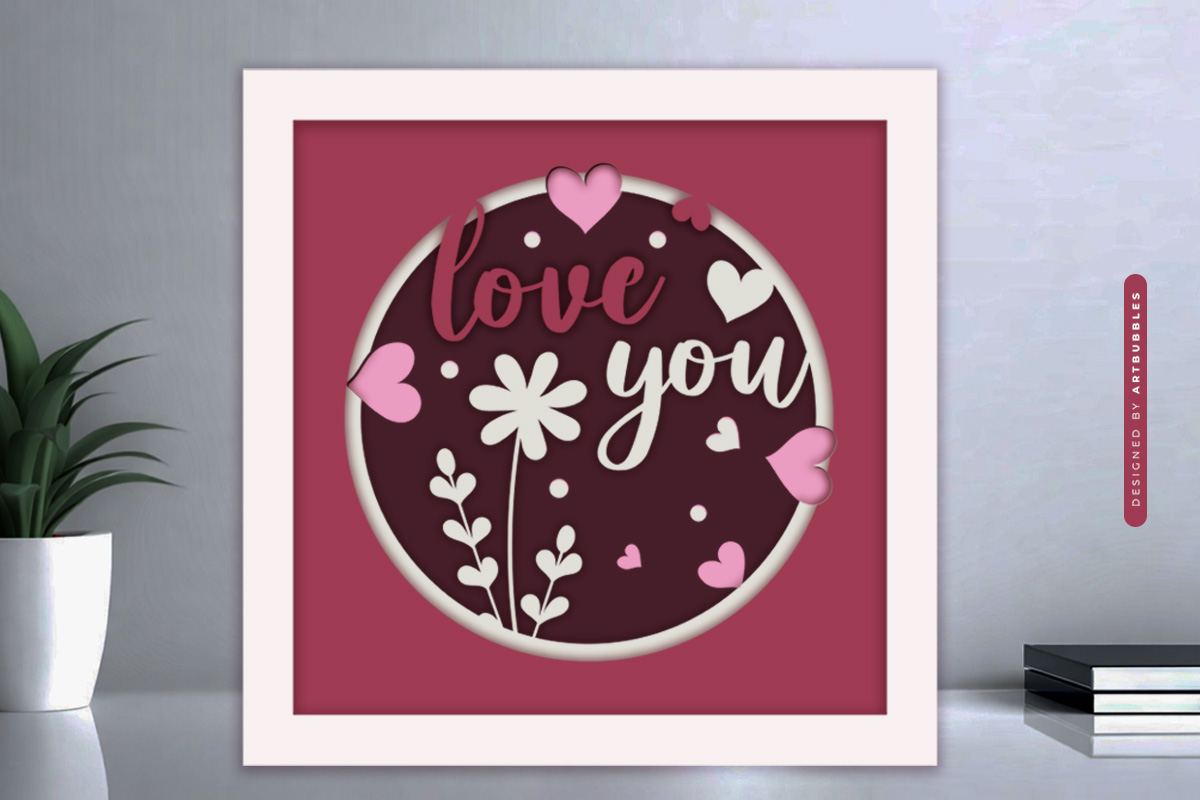 Valentines Day Shadow Box SVG Bundle Image 3.jpg