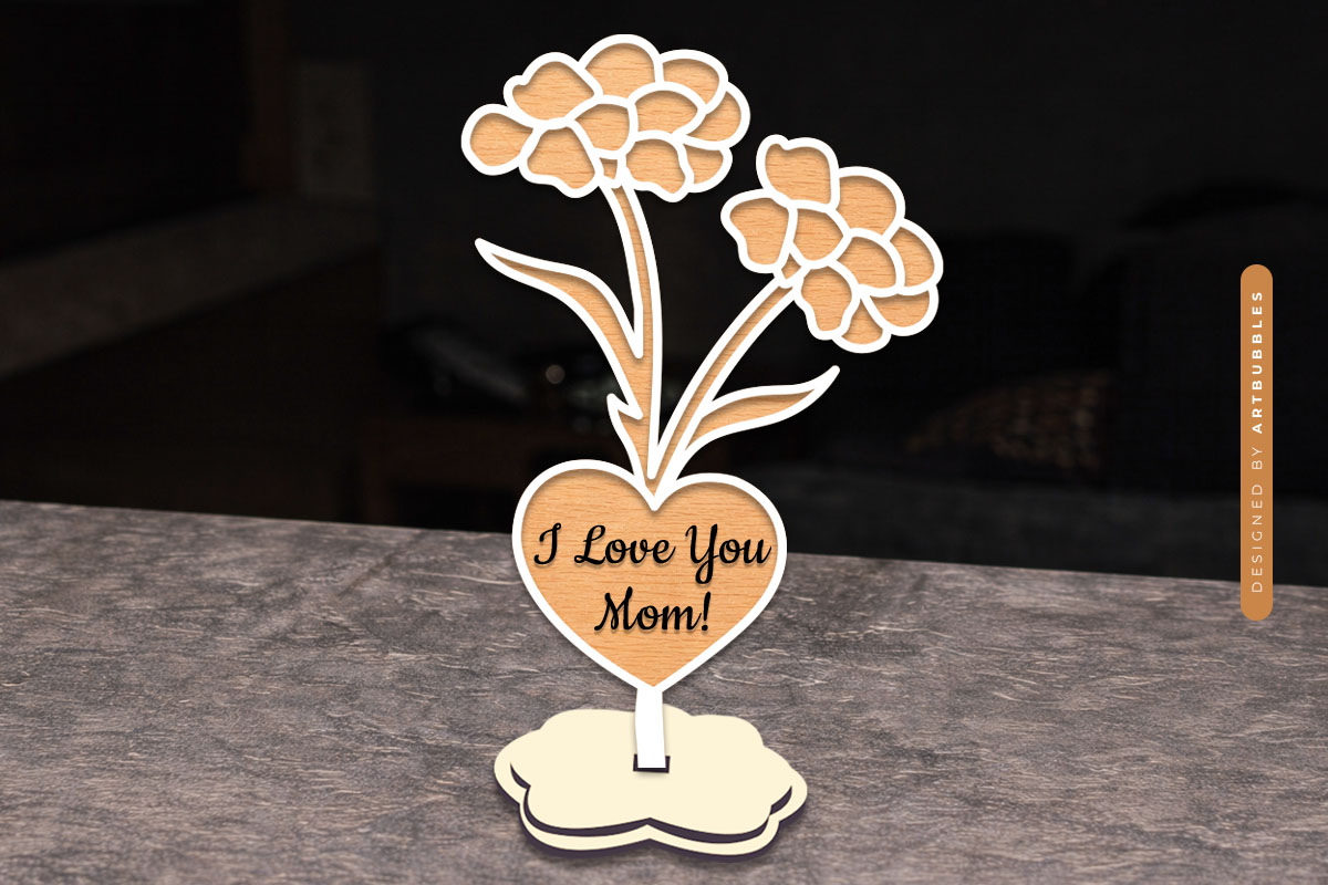 Laser Cut Mothers Day Standing Flower SVG image.jpg