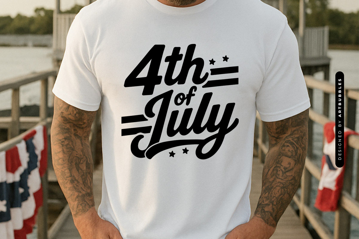4th of July SVG Vector T-shirt Mockup Image.jpg