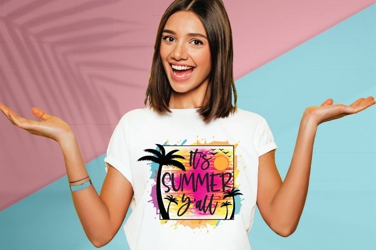 It's Summer Y'all Sublimation Transfer Tshirt Mockup Image.jpg