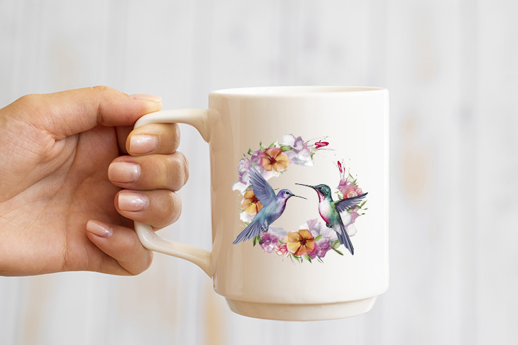 Hummingbird  Sublimation Clipart Preview 05.jpg