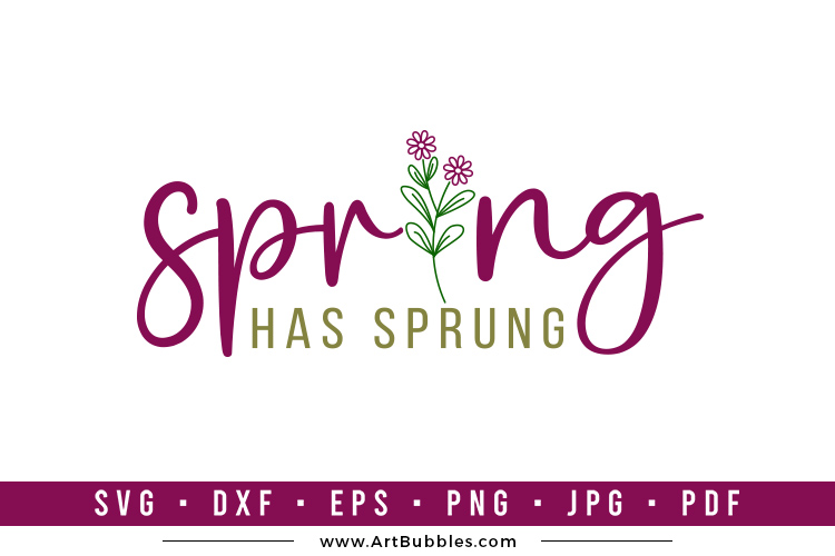 Spring SVG - Free Files for Cricut and Silhouette