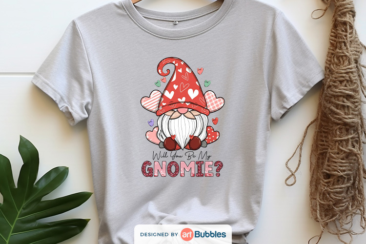 Will You be My Gnomie PNG - Valentine's Day Gnomes Preview 02.jpg