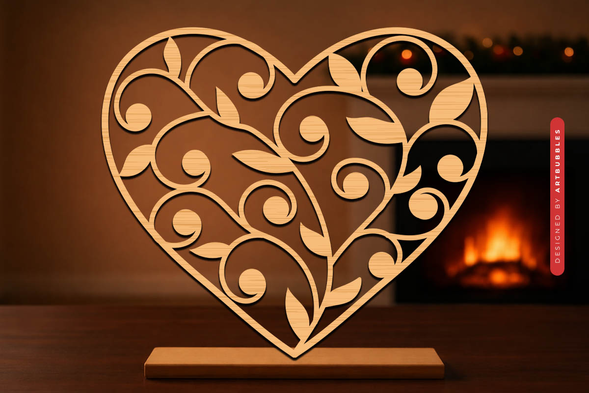 Laser Cutting Valentine Heart SVG Bundle Image 5.jpg