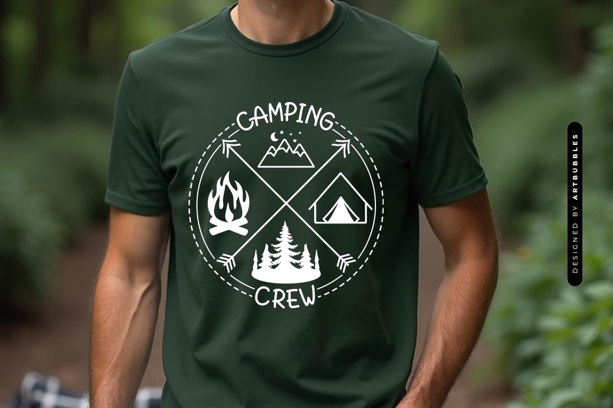 Camping Crew Cut File SVG, DXF, EPS, PNG T-shirt Mockup Image.jpg