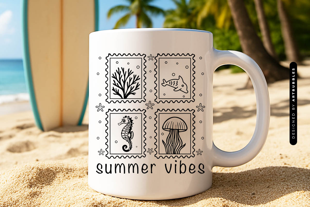 Cute Summer Vibes SVG Design Mug Mockup Image.jpg