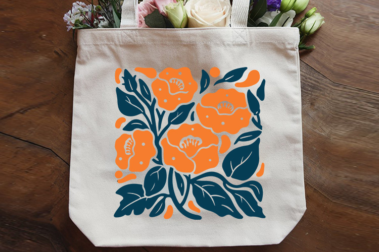 Abstract Shape Flower Design SVG Tote Bag Mockup image.jpg