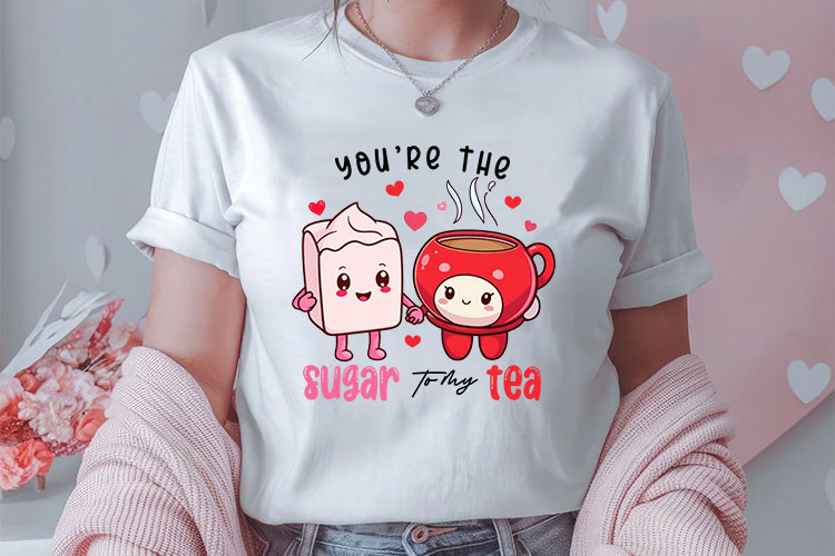 Funny Food Valentine's Day PNG Sublimation Tshirt Mockup Image.jpg