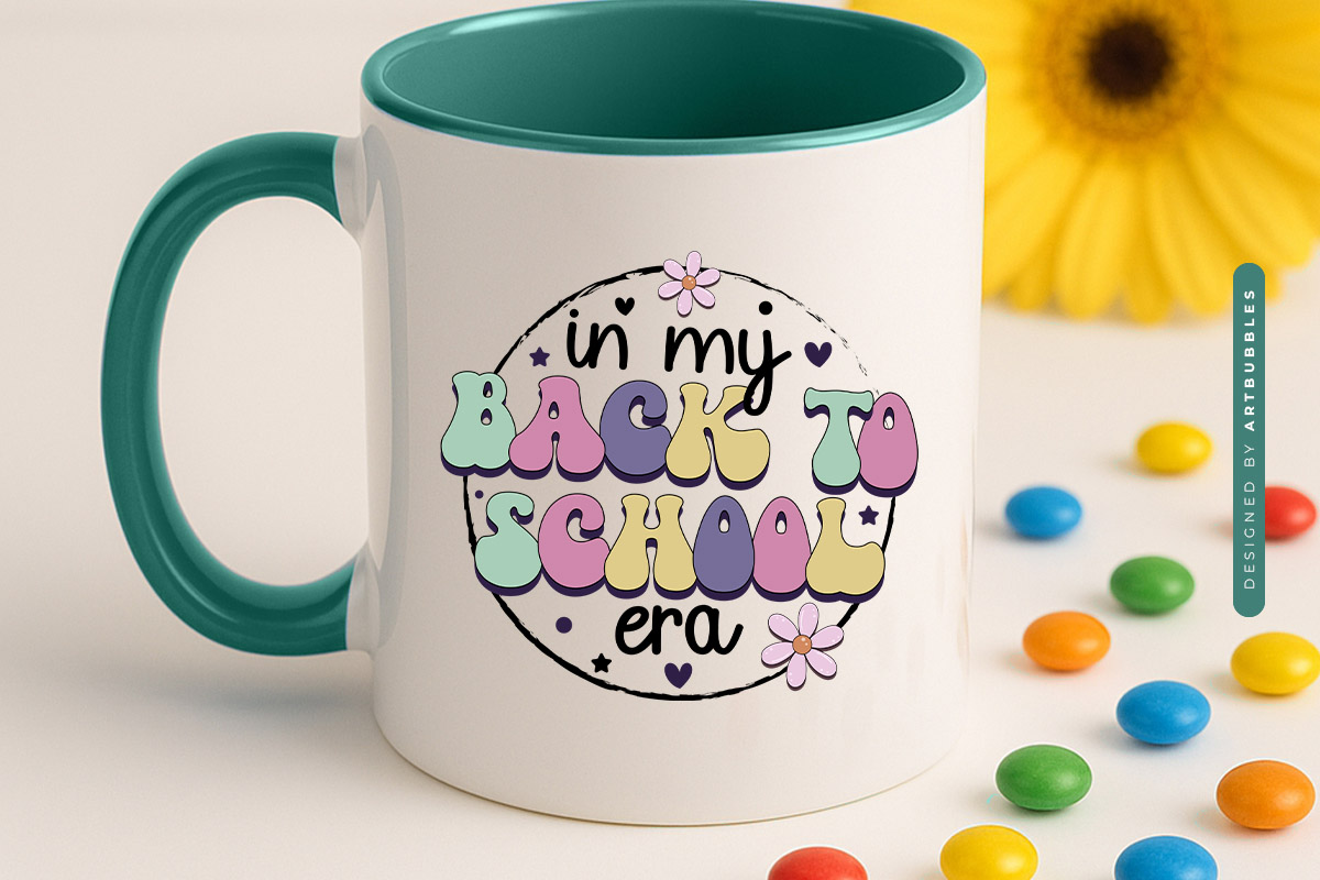 In My Back to School Era Retro Sublimation Design Mug Mockup Image.jpg