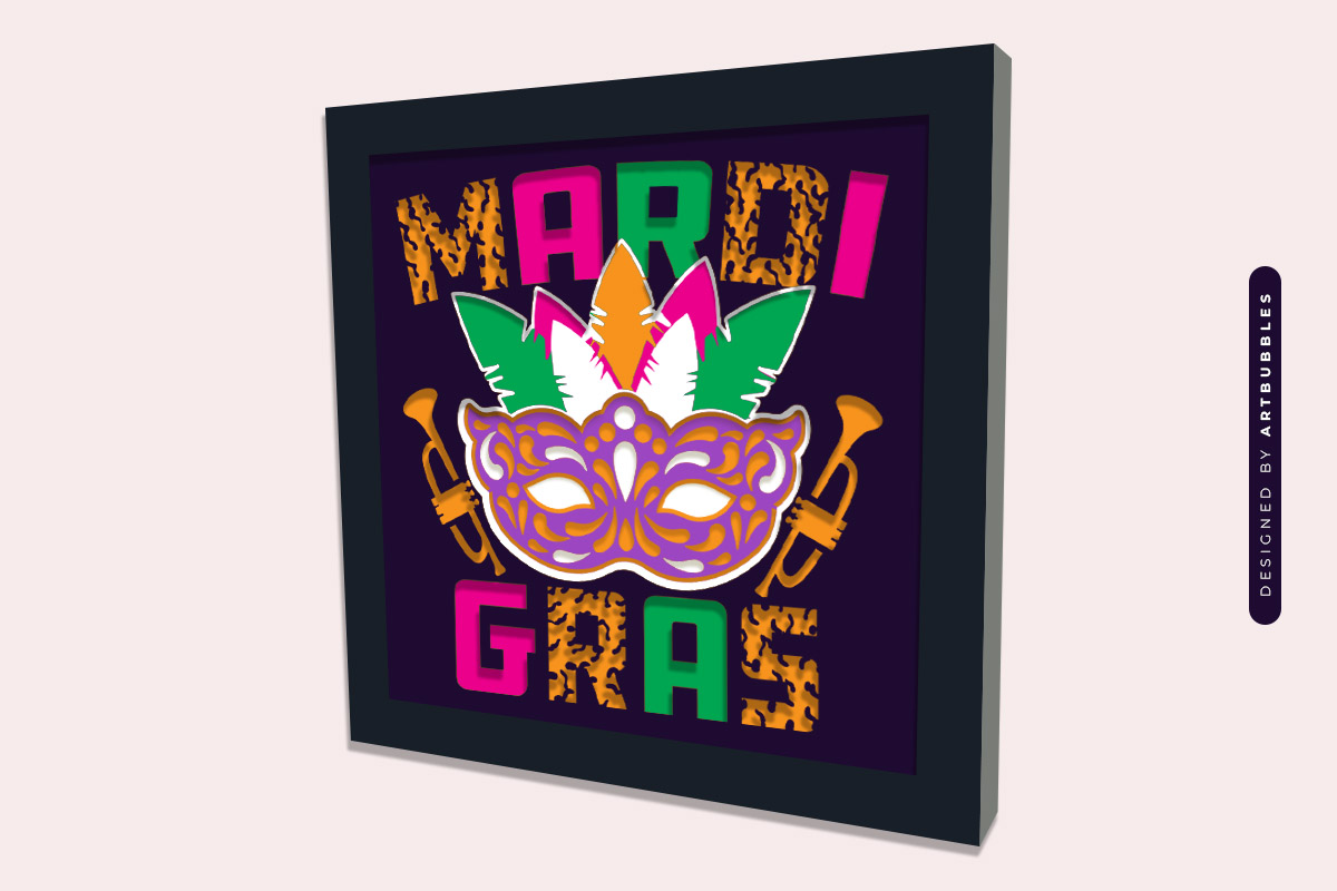 Layered Mardi Gras Shadow Box SVG Image 2.jpg