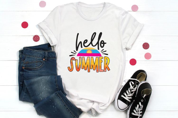 Hello Summer Sublimation Transfer Shirt Mockup image.jpg