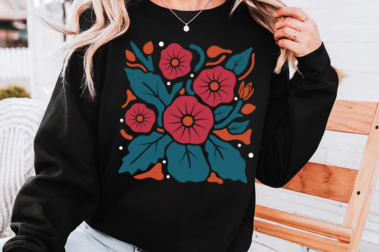 Boho Flower SVG Abstract Sweatshirt Mockup Image.jpg