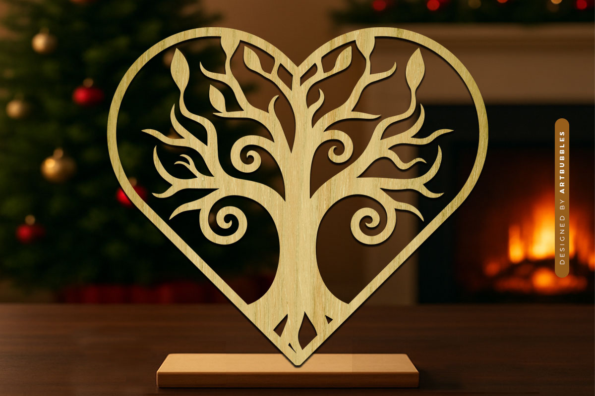 Family of Tree Laser Cut SVG Design Image.jpg