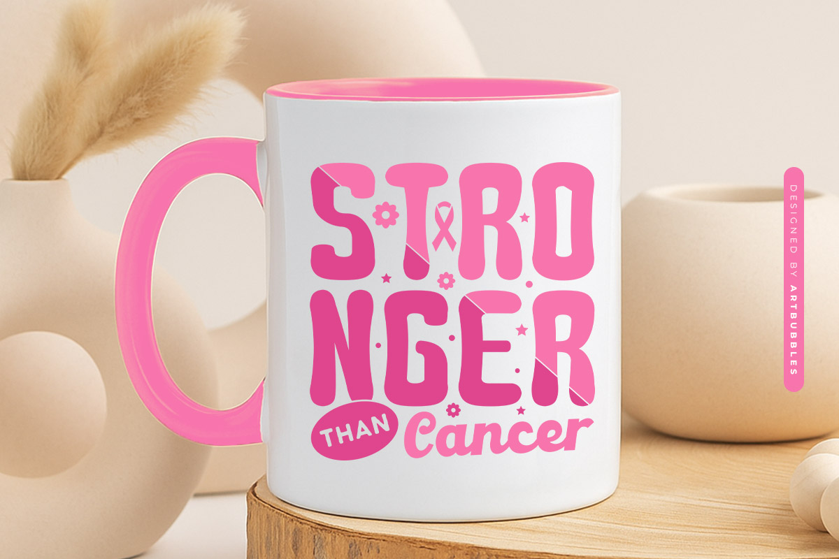 Retro Stronger Than Cancer Cut File SVG Mug Mockup Image.jpg