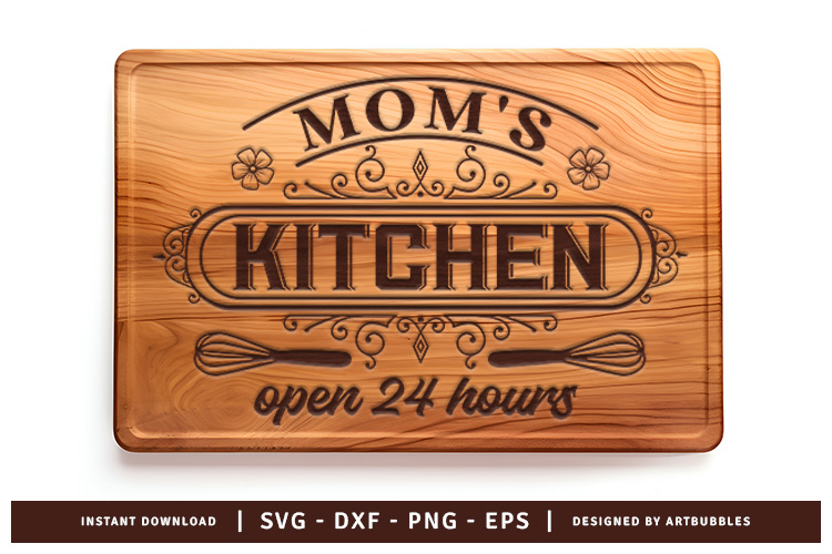 Mom's Kitchen Cutting Board SVG PNG Image.jpg