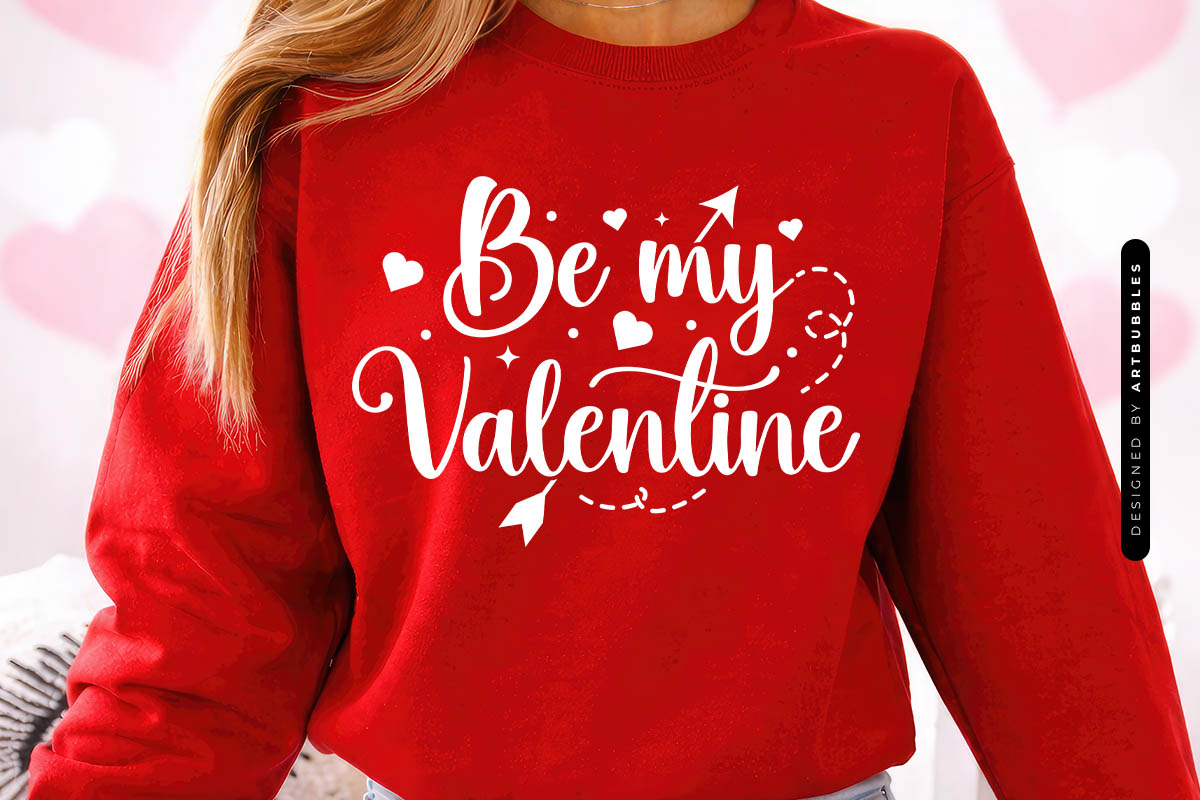 Be My Valentine SVG File