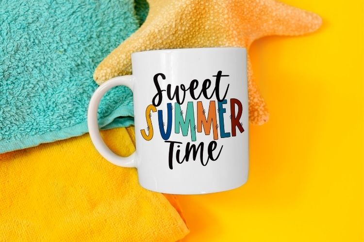Sweet Summer Time PNG Sublimation Mug Mockup Image.jpg