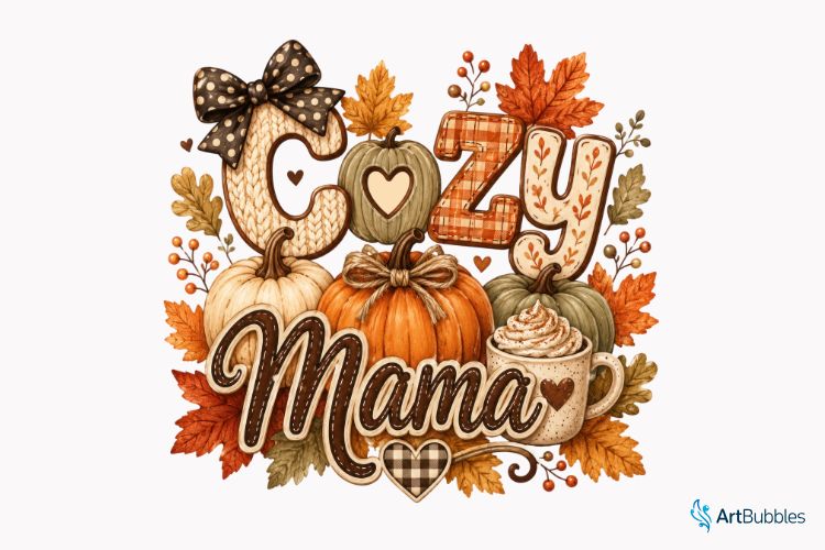 Cozy Mama - Fall Sublimation PNG Design.jpg