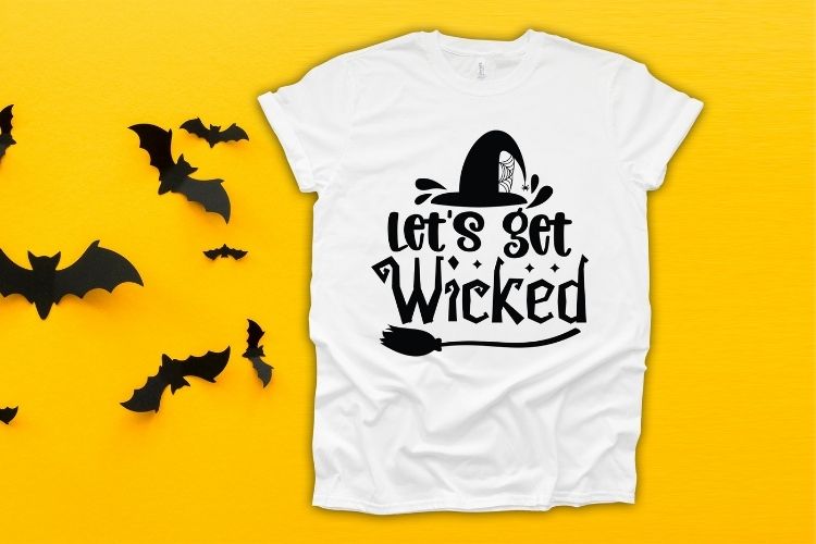 Let's Get Wicked - Halloween SVG Vector Tshirt Mockup image.jpg