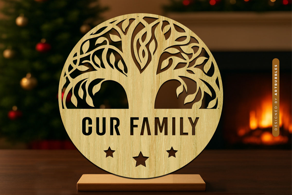 Tree of Life Laser Cut SVG Cut File