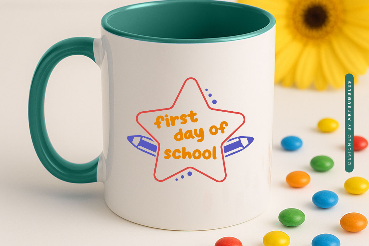 First Day of School SVG File Mug Mockup Image.jpg