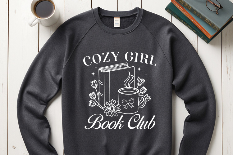 Cozy Girl Book Club - Reading Cut File SVG Sweatshirt Mockup Image.jpg