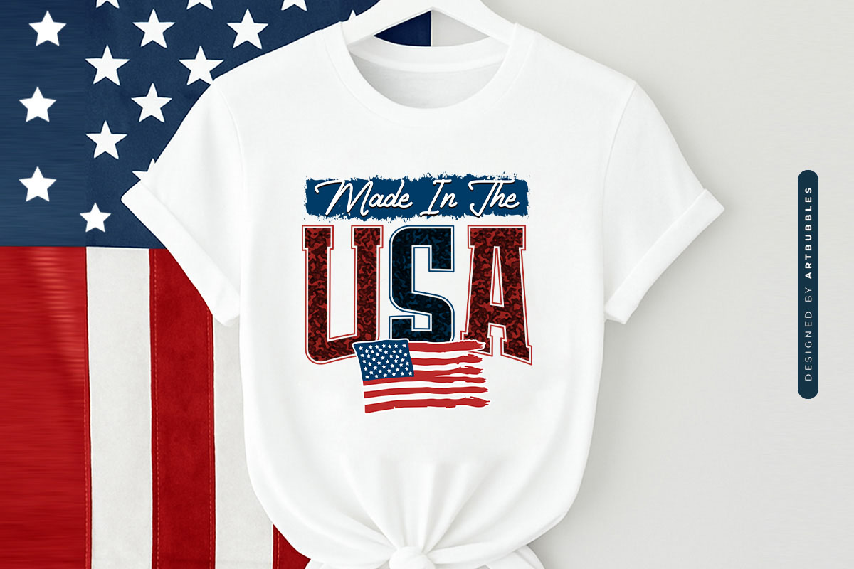 Made in the USA - Fourth of July Sublimation Tshirt Mockup Image.jpg