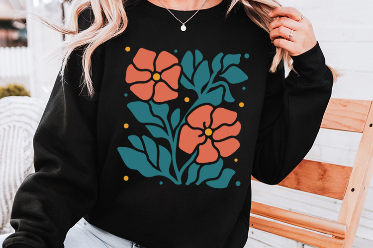 Poppy Abstract Shape Flower SVG Sweatshirt Mockup Image.jpg