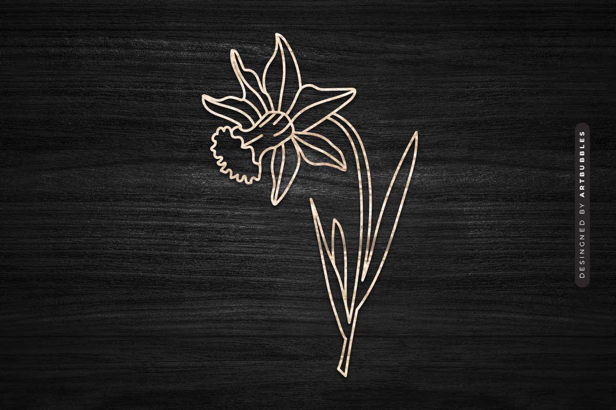 Laser Cut Wildflower SVG Vector Image 3.jpg