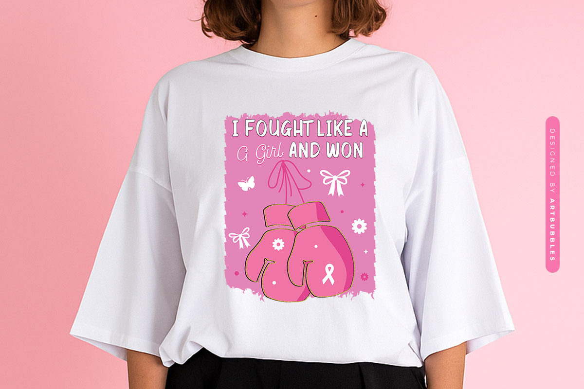I Fought Like a Girl and Won - Breast Cancer Sublimation Sweatshirt Mockup Image.jpg