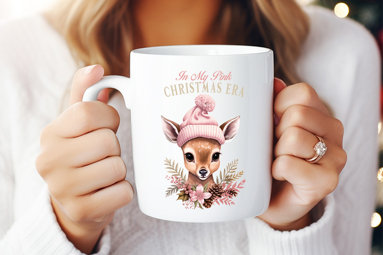 In My Pink Christmas Era Sublimation Design Mug Mockup Image.jpg