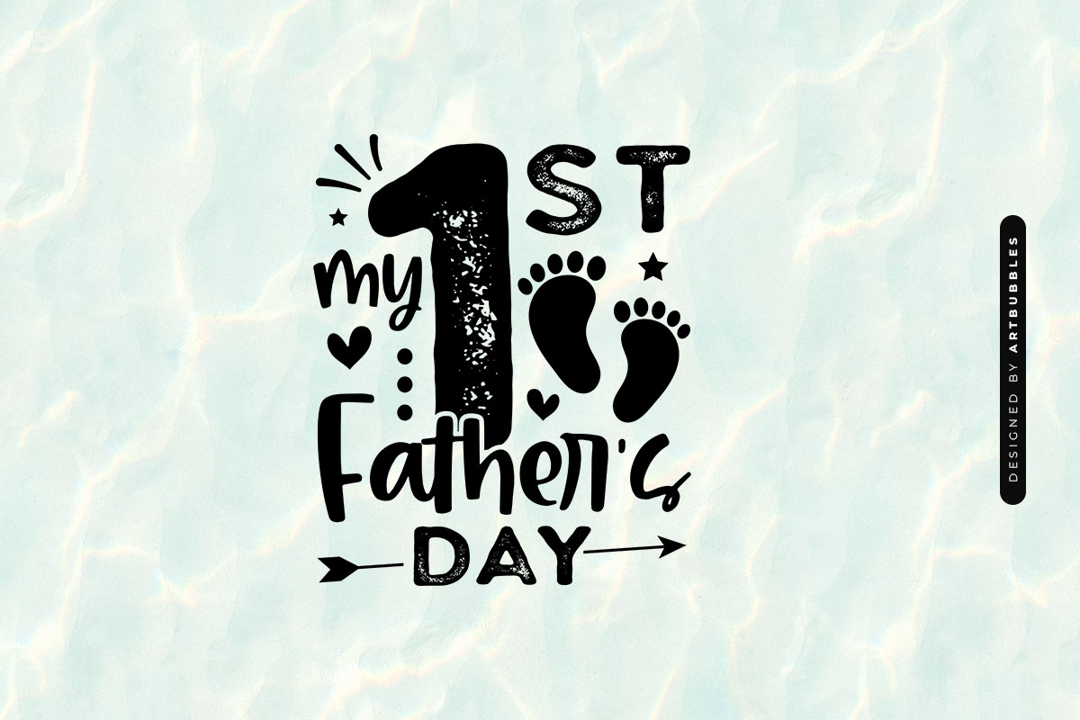My 1st Father's Day SVG Vector Image.jpg