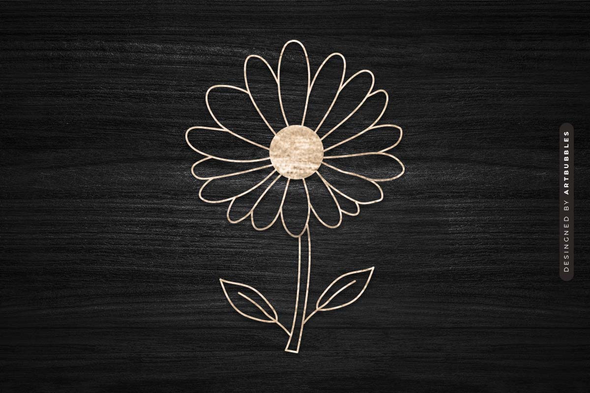 Laser Cut Daisy Wild Flower SVG Vector Image 3.jpg