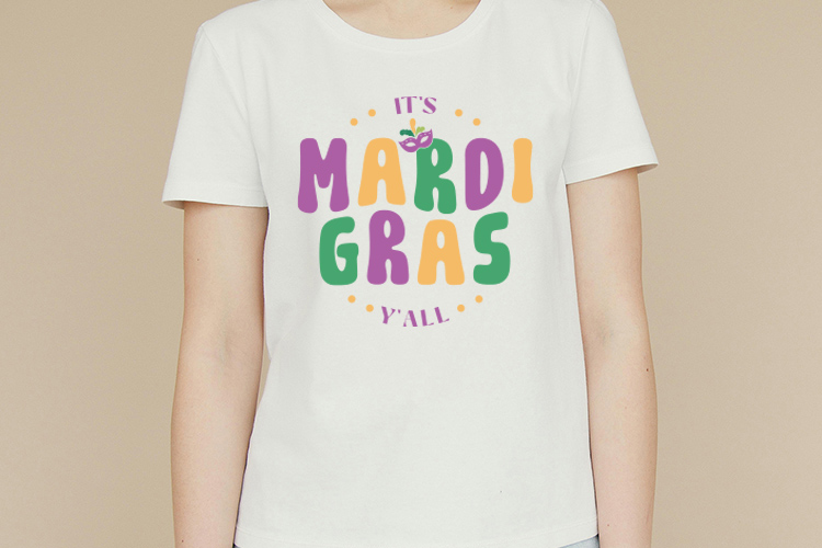 It's Mardi Gras Y'all SVG for Cricut Shirt Mockup Image.jpg