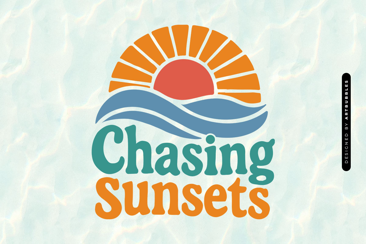 Chasing Sunsets - Summer Holiday SVG Image.jpg