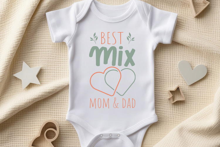 Best Mix Mom and Dad - Baby SVG File Toddler Mockup Image.jpg