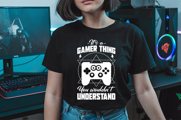 It's a Gamer Thing You Wouldn't Understand SVG Tshirt Mockup image.jpg