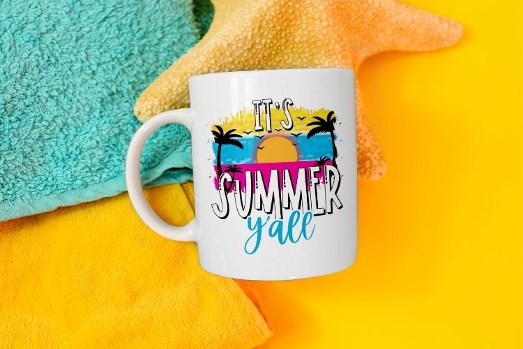 It's Summer Y'all PNG Sublimation Print Mug Mockup Image.jpg