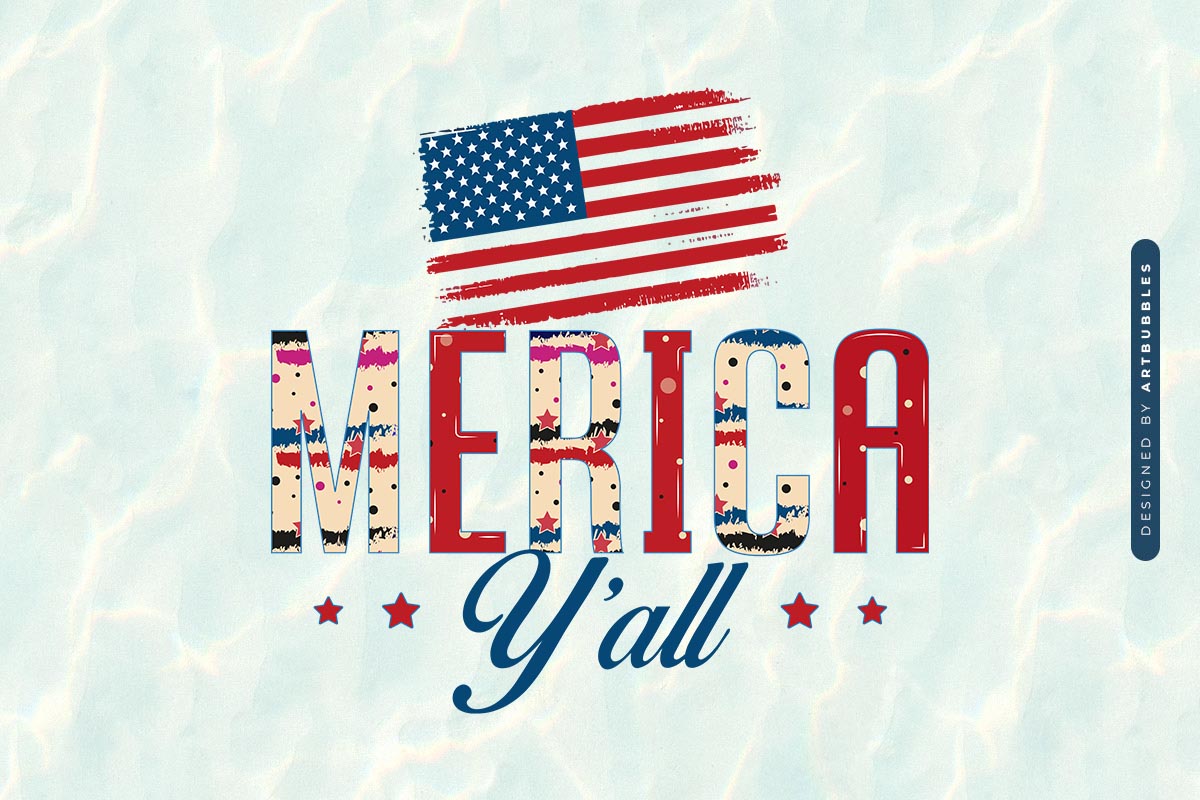 Merica Y'all - 4th of July PNG Sublimation Image.jpg
