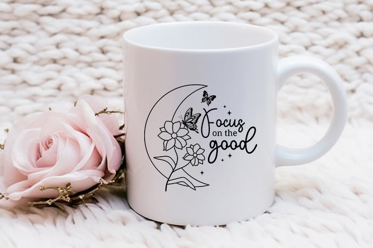 Focus On The Good - Free Butterfly SVG Vector Mug Mockup Image.jpg