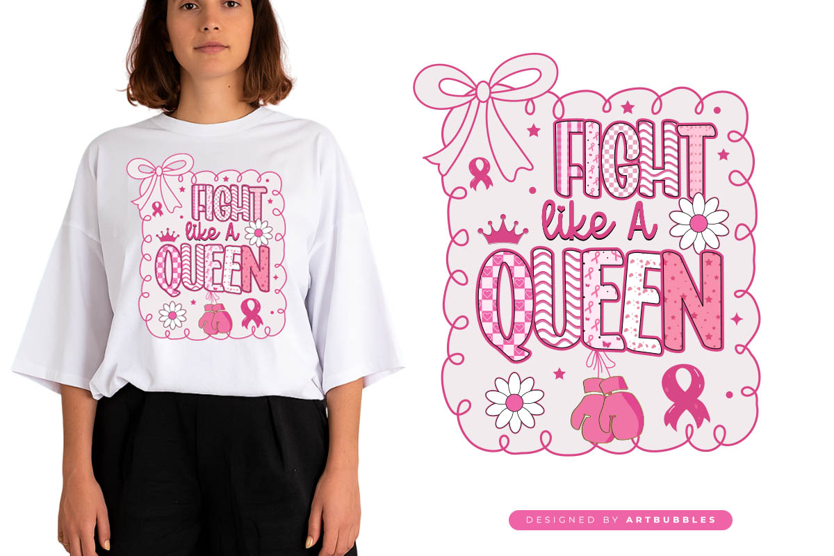 Fight Like a Queen - Breast Cancer Coquette Sublimation Image.jpg