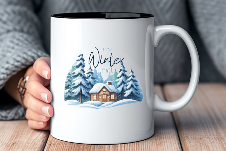 It's Winter Y'all Sublimation Design PNG Mug Mockup Image.jpg