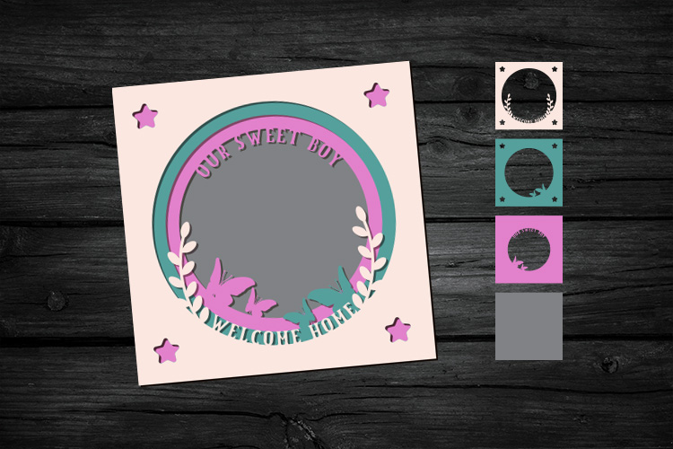 Photo Frame Papercraft Temaplate Preview 02.jpg