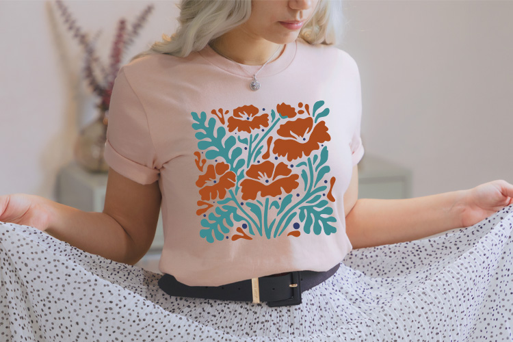 Pastel Abstract Flower SVG File Tshirt Mockup Image.jpg