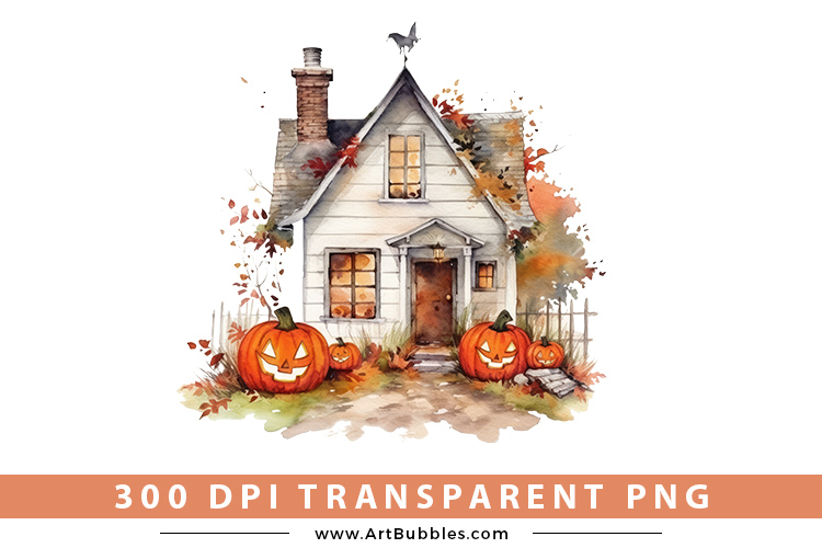 Vintage Halloween Watercolor 8 Preview   01.jpg